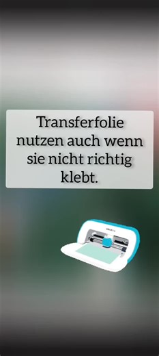 Transferfolie DIY Tipps für Cricut & Plotter