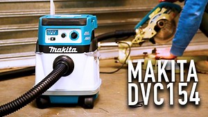 7.2K views · 43 reactions | NEW from Makita is this 36v Cordless Brushless Dust Extractor (DVC154) Powered by 2 18v batteries, compact but plenty of suck and she's a handy vacuum too. https://sydneytools.com.au/product/makita-dvc154lz-36v-18v-x-2-liion-cordless-brushless-aws-dust-extraction-vacuum-skin-only | Sydney Tools | Facebook