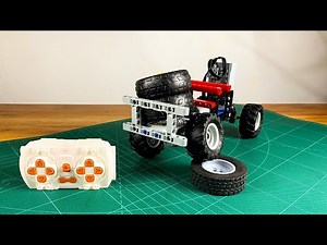 How to assemble a remote controlled Lego car step-by-step | Lego experience #sritu_hobby #lego