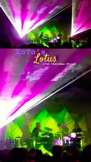 EOTO Brings the Lotus to St. Louis MO 2720 Cherokee Street #livemusic #edm #stringcheese #festival