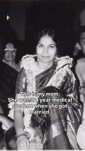 My mother stayed behind. When my parents married, my father moved to the U.S. to build a foundation for our family. But my mom didn’t follow him. Not for two years. She was in medical school in India with her sister, and she refused to leave until she had that degree in her hand. She knew then what I know now: her education was the one thing no one could ever take away from her. By the time she joined my dad in NYC in 1974 (that’s them in front of the Twin Towers), she realized the medical lands
