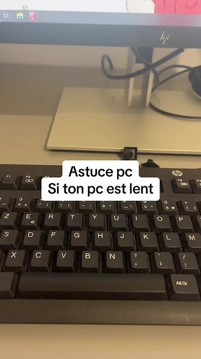 2 choses à faire si ton pc est mou ! #windows #fyp