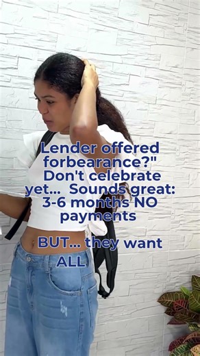 Forebearance is NOT forgiveness