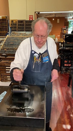 43K views · 1.9K reactions | For the Indy 500 today, May 28, Howard letterpress printed a hand carved woodcut from the Lewis Winter Collection. This woodcut was made about 125-130 years ago. This is the closest thing in our print shop to checkered flags. Howard also shared a little bit about his past and his connection to racing. #indy500 #indianapolis500 #checkeredflag #sachistorymuseum #museum #printing #sacramento #letterpress | Sacramento History Museum | Facebook