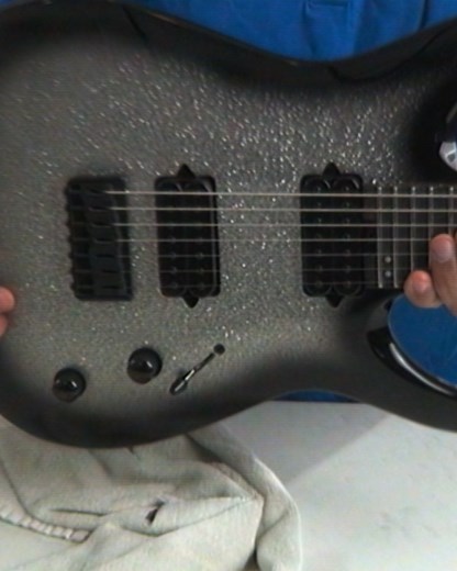 Expanding the Pro Plus Series lineup, the Signature Misha Mansoor Juggernaut HT7 is a 7-string shred machine built for technical precision and massive tone. Available in Signal Yellow, Chlorine Burst, or Silverburst Sparkle, this axe is topped off with a Jackson HT7 bridge and locking tuners.⁠ Learn more at jacksonguitars.com. | Jackson Guitars