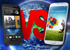 Samsung Galaxy S4 vs. HTC One: Army of two