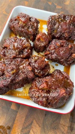 Smoked oxtails