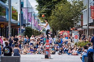 Buskers, magic, mullets and wine: Bread and Circus festival returns to Chch