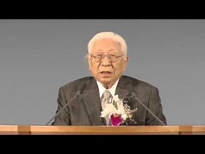 株式会社堀場製作所最高顧問，京都情報大学院大学 設立発起人 堀場 雅夫様 Dr. Masao Horiba KCGグループ創立50周年記念式典