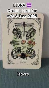 Scorpio ♏️ - Oracle card for week 8-14 December 2025 #scorpio #cardoftheweek #oraclecards