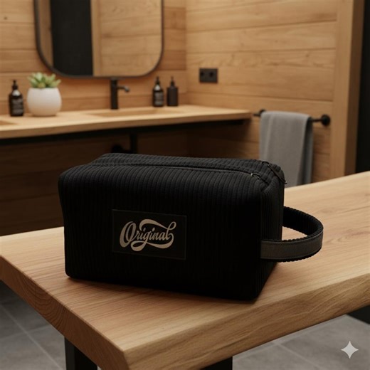 Men's Toiletry Bag Sewing Tutorial PDF in French – Full-size Pattern Included – Intermediate Level – DIY Elegant Men's Toiletry Bag - Etsy