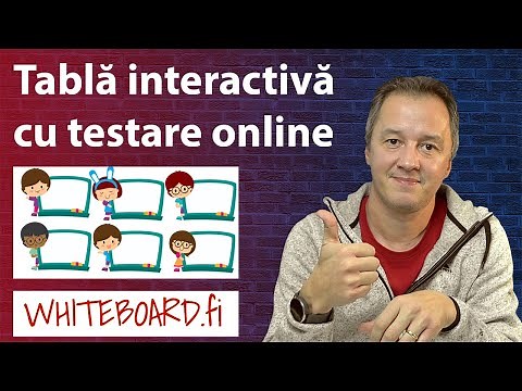 Interactive Whiteboard for everyone and online testing with WhiteBoard.fi