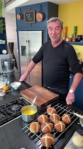 25K views · 881 reactions | Hot Cross Buns Makes 12 buns 300ml milk...