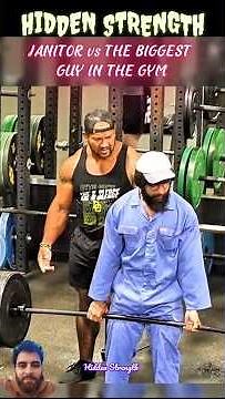 JANITOR vs THE BIGGEST GUY IN THE GYM 😱💪 | Anatoly Gym Prank