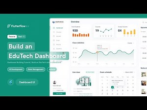 Build an EduTech Dashboard in FlutterFlow