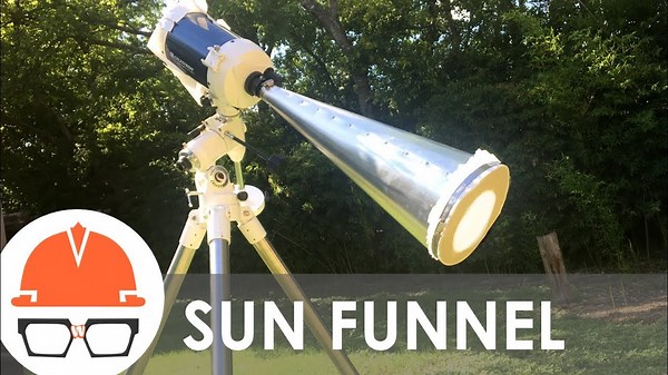 How to Watch an Eclipse Safely with a DIY Sun Funnel