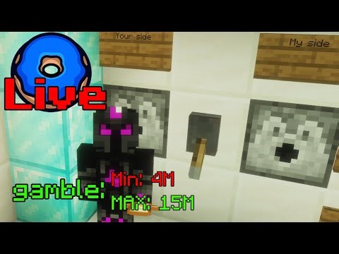 [Live] GAMBLING AND INVESTING | RATING BASES + BOUNTIES | DONUT SMP LIVE | 500M+ balance
