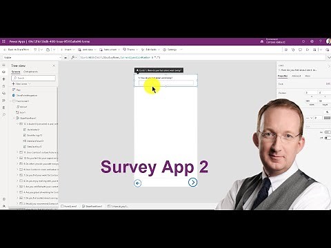 Power Apps Survey from SharePoint Data 2: App User Interface