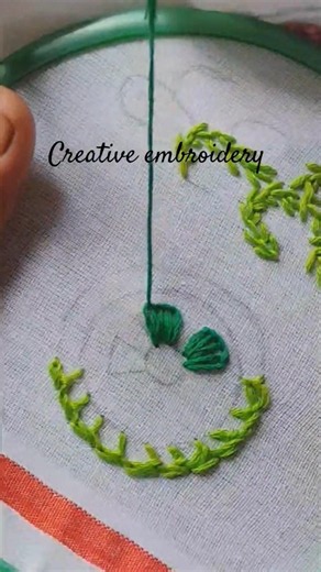 short video # simple embroidery # short video # hand work # embroidery