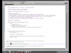 STACKOVERFLOWERROR IN JAVA