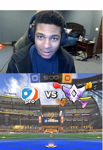 Challenging a Champ Player with Power Ups in Rocket League