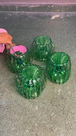 Plastic Bottles DIY Planter #reels #planter #DIY | Deep's CRAFT