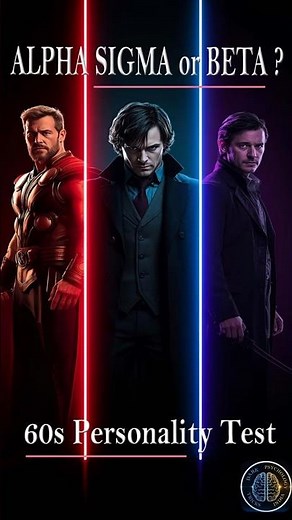 Are You Alpha, Sigma or Beta? 🔥 | 60-Second Psychology Test 🤔 #shorts