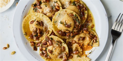 Our Homemade Cheesy Pumpkin Ravioli Is Our Most Impressive Fall Dinner Yet