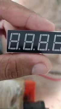 Display 7 segmentos 4 Dígitos cátodo comum F5463as é uma verdadeira batalha naval, usando LEDs