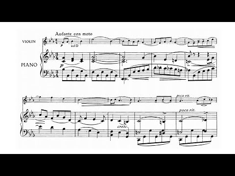 Fritz Kreisler - Romance for violin and piano Op. 4 (audio + sheet music)