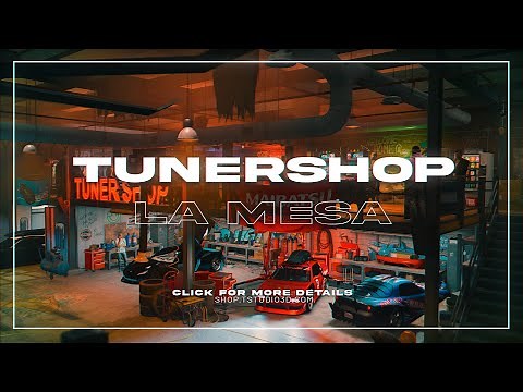 [MLO] Tunershop Mechanic La Mesa FiveM GTA 5 RP Interior