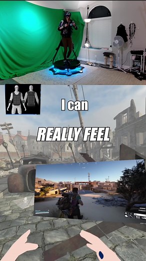 Experience Gaming in a Haptic Suit with VR Technology