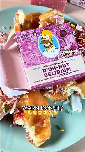 Dr. Squatch made The Simpsons soaps!