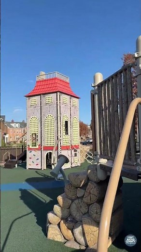 Free Castle Playground in Doylestown, PA