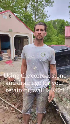 14K views · 171 reactions | Here's some tips for building a retaining wall! #clarkscarpentry #carpentey #fyp #foryoupage #decks #painting #construction #recovery #onedayatatime #Maine #BarHarbor #Ellsworth #builder #remodel #viral #viralreels #plumbing #hardscape #landscape | Your Favorite Contractor | Facebook