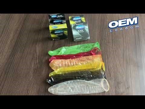 What do different colored condoms mean