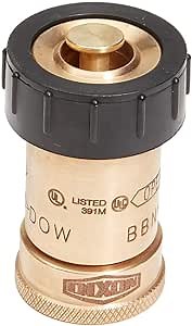 Amazon.com: 1" Brass Heavy-Duty Industrial Fog Nozzle (NPSH) : Industrial & Scientific