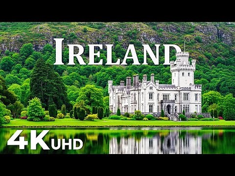 Ireland 4K | Explore the Paradise of Ireland – Fairytale Castles, Emerald Valleys & Majestic Cliffs