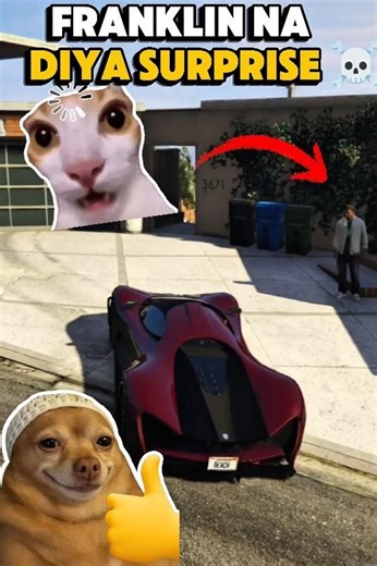 😱FRANKLIN NA DIYA SURPRISE 😜 #shorts