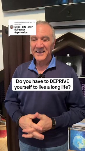 Replying to @Todayisthedsy21 Do you have to DEPRIVE yourself to live a long life? #longevity #livelonger #longevitylifestyle #longevitytips | The Wellness Root