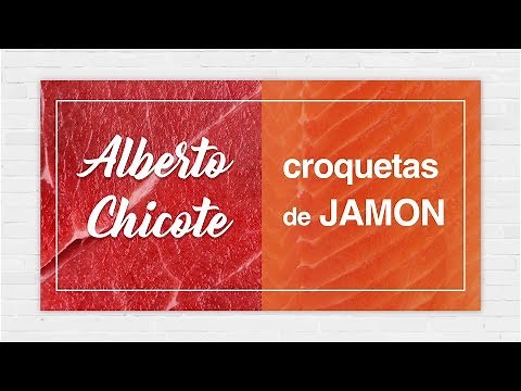 Homemade Ham Croquettes (dough) by Alberto Chicote