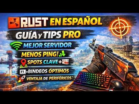 🚀How to IMPROVE in RUST from SCRATCH | Servers, Ping, Commands and KEY Spots