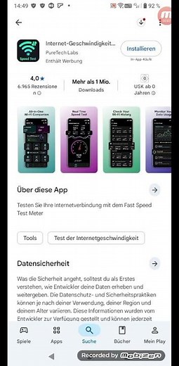 Internet Speed Test App