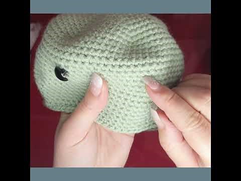 Poulpe réversible au crochet.
