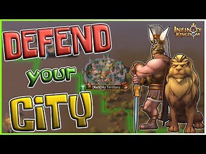 BEST TIPS to DEFEND YOUR CITY in Infinity Kingdom!