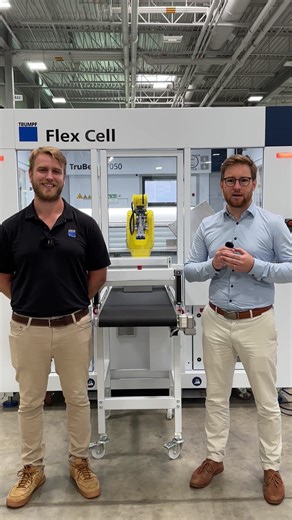 💙 Better Bending with TRUMPF – live at FABTECH! From world premiere of our TruBend 3130 press brake to fully automated bending cells and versatile panel bending solutions, you’ll see a wide variety of bending technology in action at the TRUMPF booth. Our product experts Chris and Sebastian will be on-site to share insights, answer your questions, and show how TRUMPF bending solutions help fabricators boost precision, efficiency, and productivity. 👉 Don’t miss the chance to experience our lates