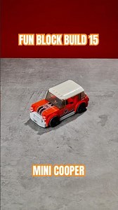 Red Mini Cooper | Build 15 #karthikspictures #stopmotionbuild #blockbuilding #legobuild #lego #toy