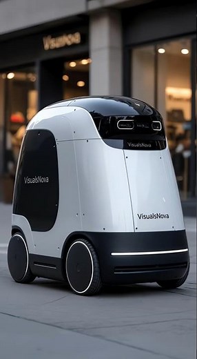 Autonomous Delivery Robot in Action