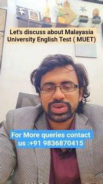 Malaysia University English Test (MUET) Explained | Score, Exam Pattern & Tips #MUET #StudyMalaysia