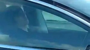 Tesla driver appears to be sleeping in car as it travels down California highway